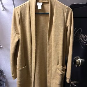 Daytrip long sweater mustard yellow